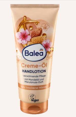 balea's cream oil hand lotion