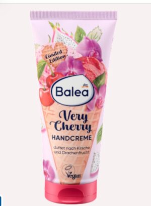 balea's very cherry hand cream