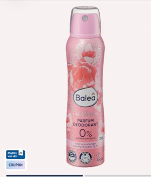 balea's pink blossom deodorant