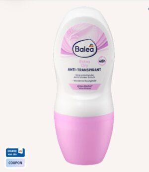 balea extra dry anti transpirant deo roll on (copy)