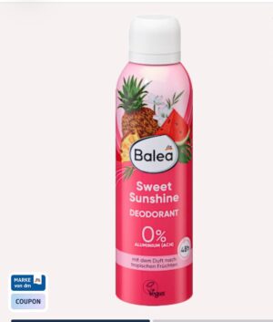 balea's sensitive deodorant spray