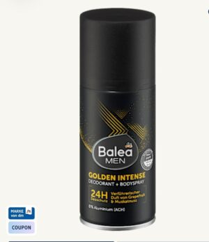 balea men golden intense deodorant and body spray