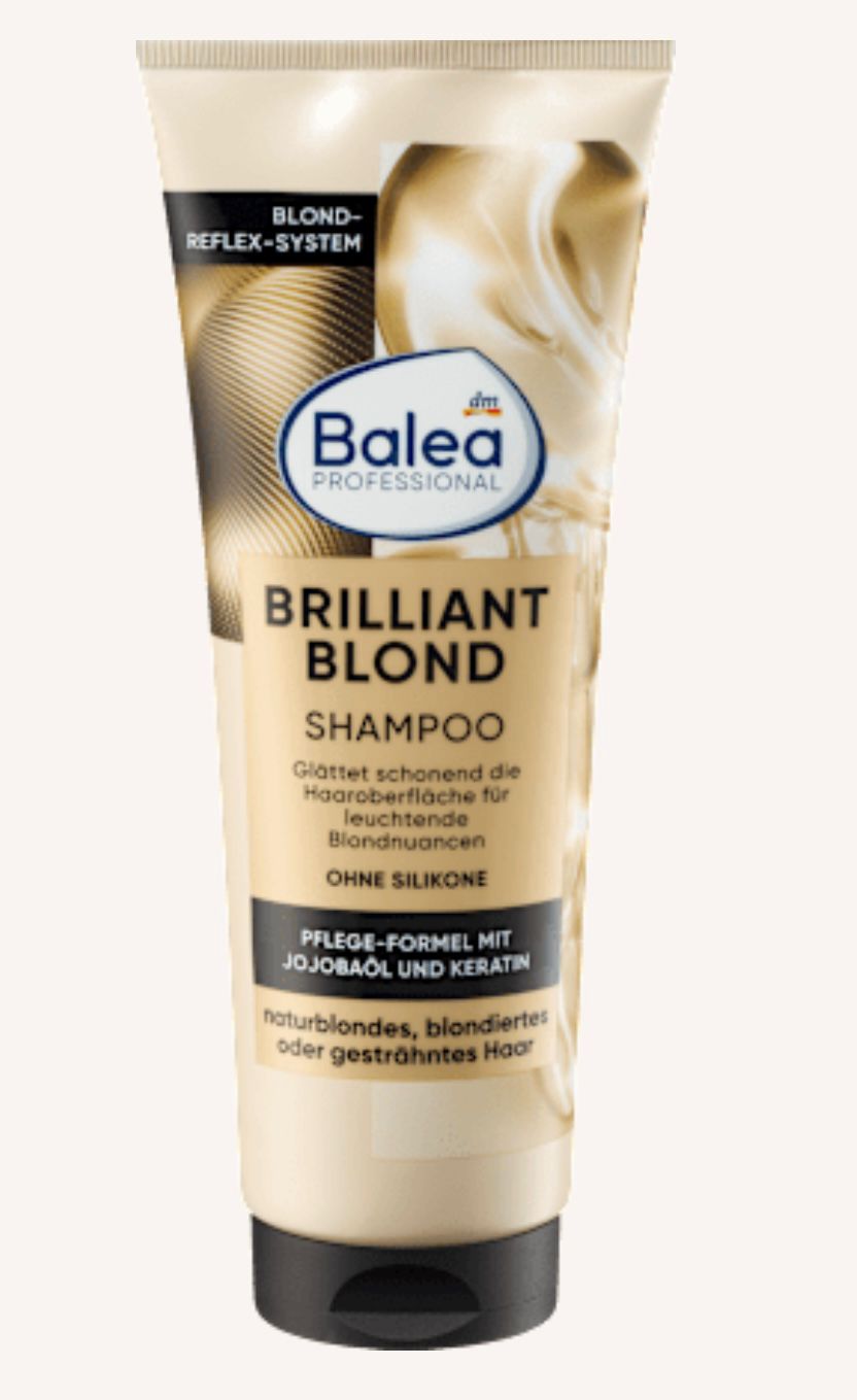 balea professional brilliant blonde shampoo balea professional brilliant blonde shampoo